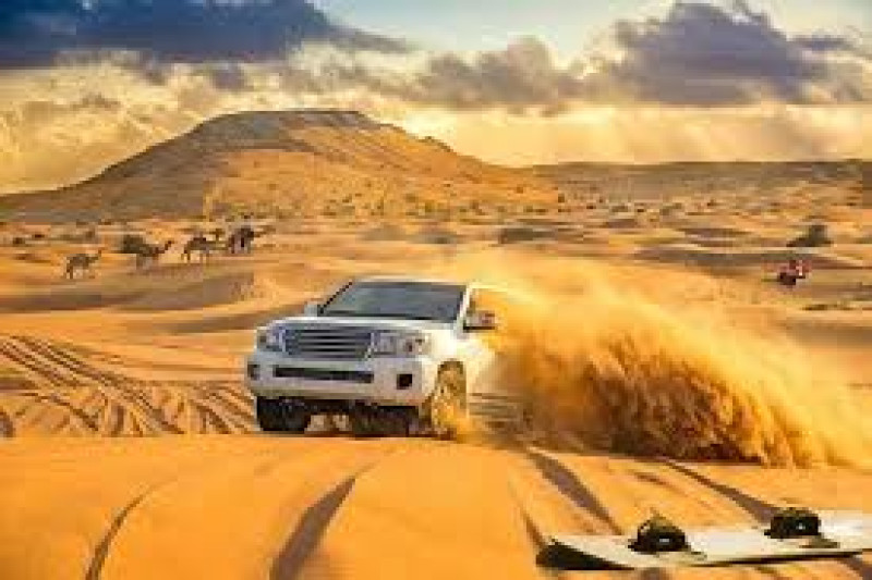 Day 03: Desert  Safari with  BBQ Dinner