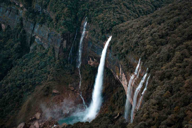 Day 05 :Cherrapunji Falls &  Caves