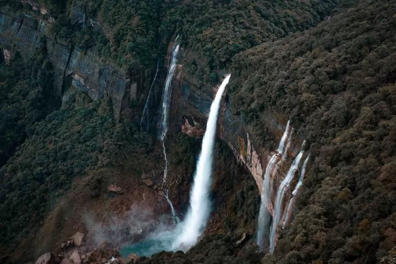 Day 05 :Cherrapunji Falls &  Caves