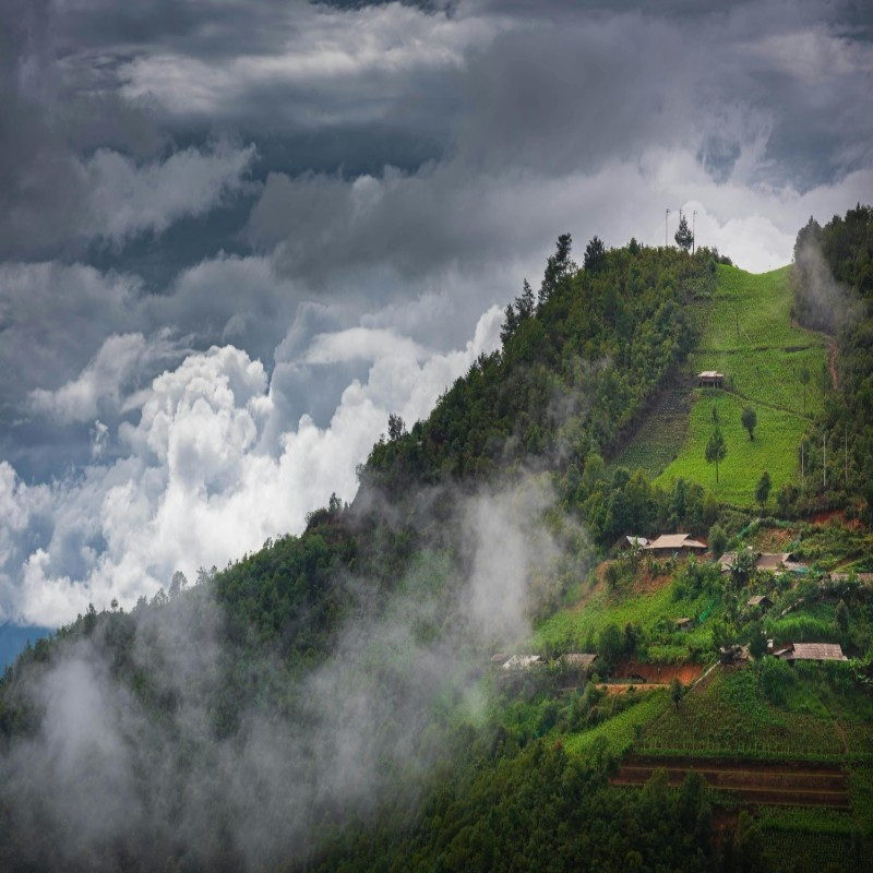 Peaceful Hills of Mizoram